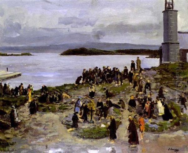 St. Patrick's Purgatory, Lough Derg - view 1