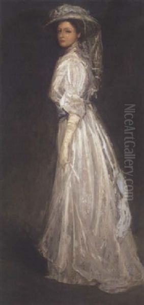 Portrait Of Mrs. Charles Baker - view 1