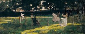 The Tennis Party by John Lavery