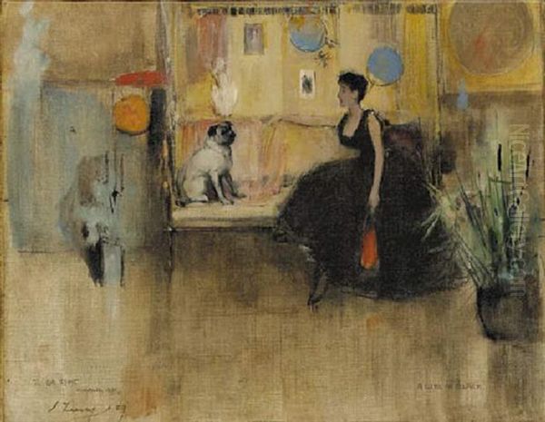 A Girl In Black - view 1