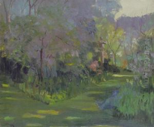 A Japanese Garden by John Lavery