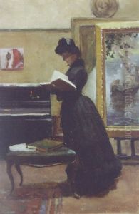 A Visit To The Studio by John Lavery