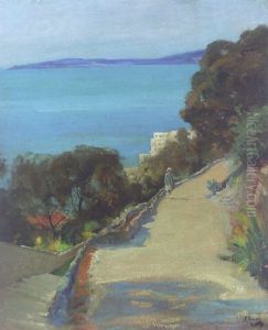 The Garden, Cap D'ail by John Lavery