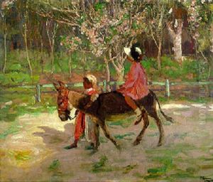 A Garden In Morocco by John Lavery