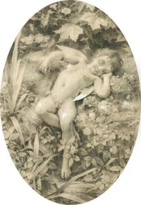 Le Sommeil De L'amour by Camille Felix Bellanger