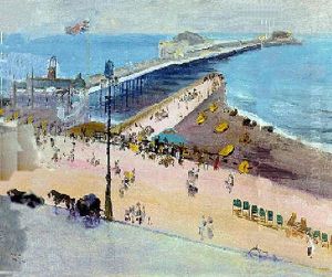 Brighton From The Royal Albion by John Lavery