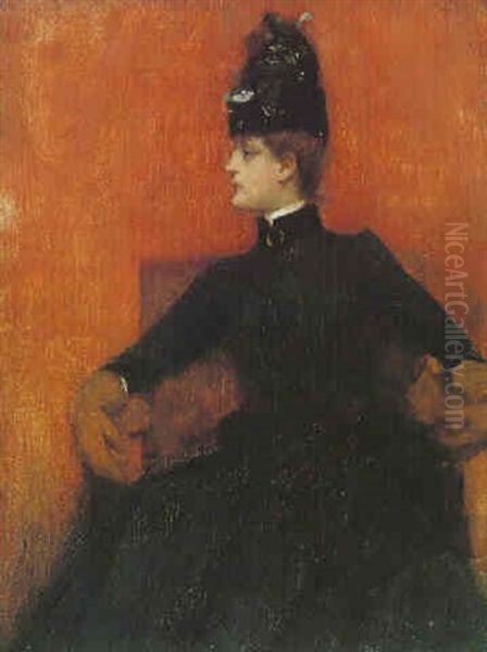 A Girl In Black - view 1