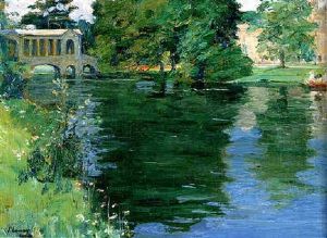 The Palladian Bridge, Wilton House, 1920