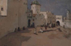 The Entrance To The Souk, Tangier