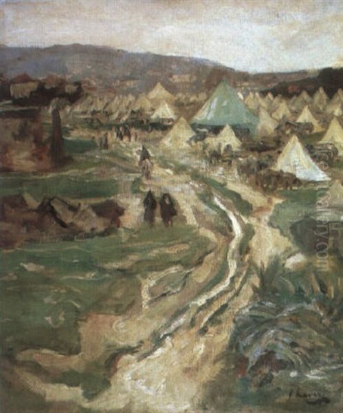 Kaid Maclean's Camp, A Wet Day - view 1