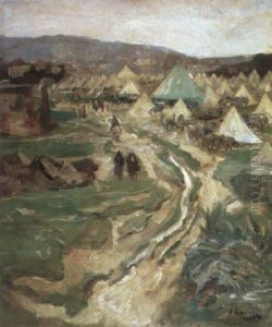 Kaid Maclean's Camp, A Wet Day