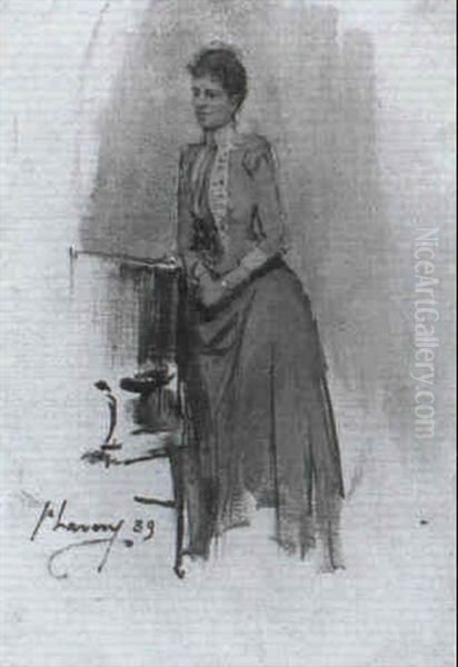 Study Of A Lady - view 1