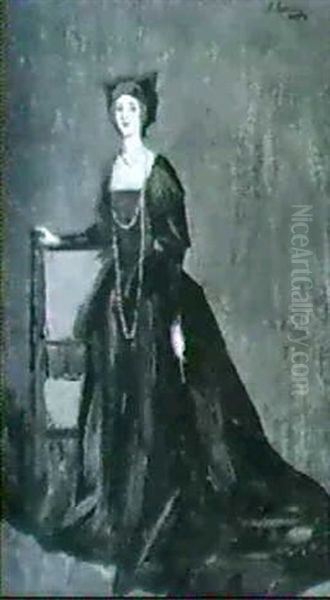 Lady Lavery In Costume - view 1