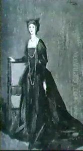 Lady Lavery In Costume by John Lavery