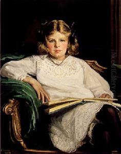 Portrait Of Betty Spottiswoode by John Lavery