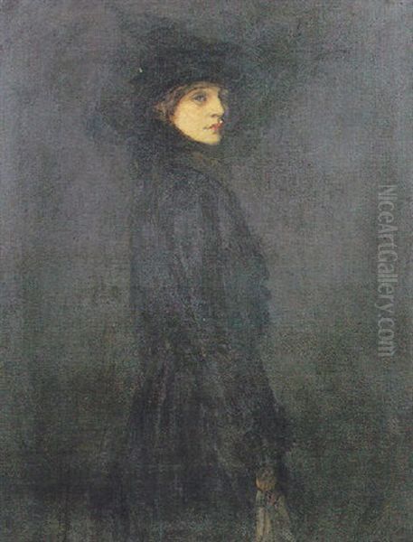 A Lady In Black Velvet - view 1