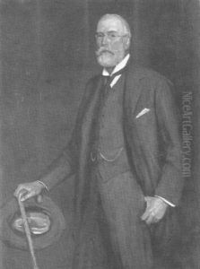 Portrait Of Sir James Bell, Bart. C.b. by John Lavery