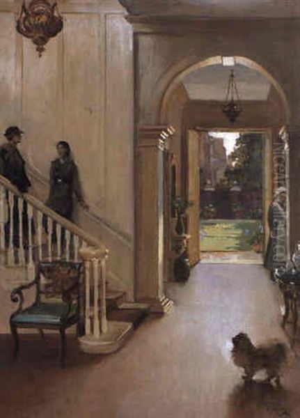 The Hall, Argyll House- A Summer Day - view 1