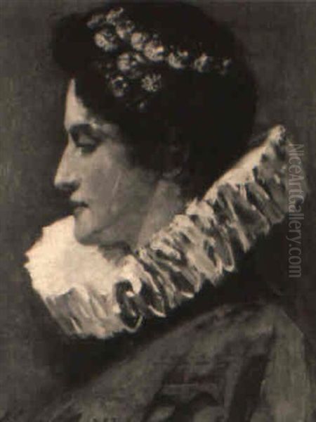 Lady With A Ruff - view 1