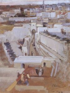 Tangier From The Hotel Continental