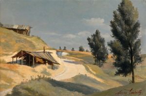 Chemin De Campagne by Adrien Lavieille