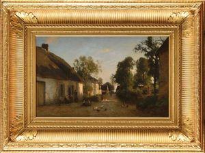 Chemin De Marolles A Precy Sur Marne, Soiree 1867