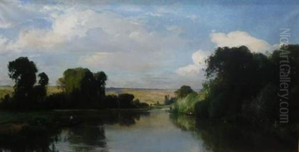Barques Sur La Seine - view 1