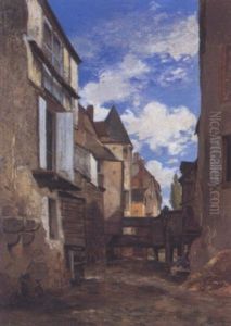 Lavandieres, Bords Du Loing, Environs De Moret