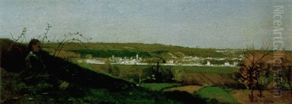 Farniente Et Panorama Sur Le Village De Saint Mammes - view 1