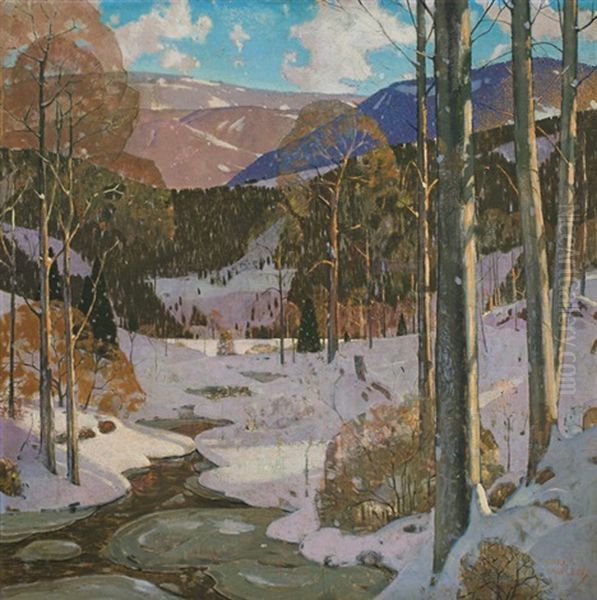 Winter Woods - view 1