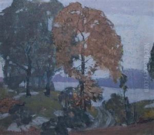 Landscape In The Summer by Carl Lawless