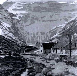 Glacier Gavarnie by Carl Lawless