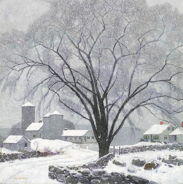 The Farm In Winter - view 1
