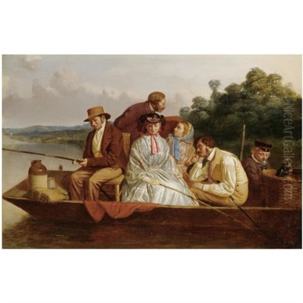 An Angling Party - view 1