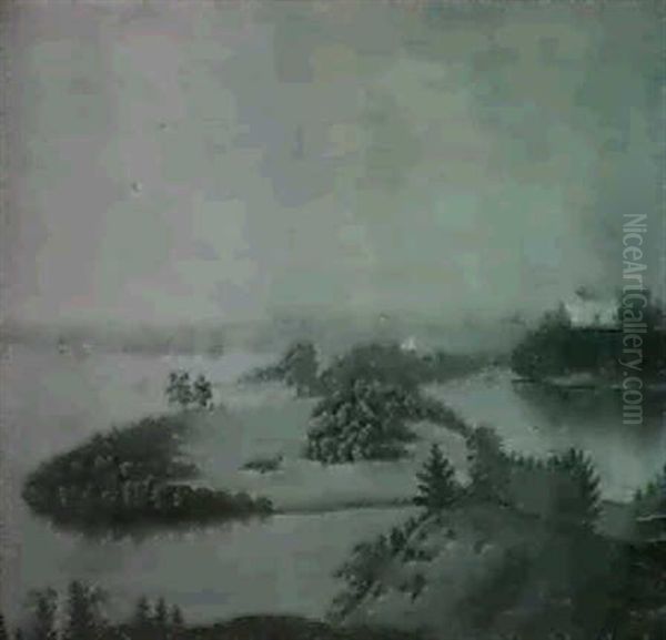 An Extensive River Landscape - view 1