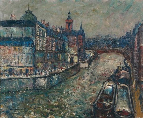 Paris From The Seine - view 1