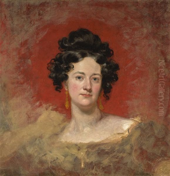 Portrait Of Wilhelmina Bowlby (1798-1834) - view 1