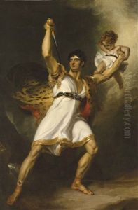 Portrait Of John Philip Kemble (1757-1823), Full-length, As Rolla From Sheridan's Pizarro by Thomas Lawrence