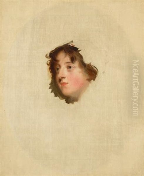 Portrait Of Lady Elizabeth Lowther (died 1869) - view 1