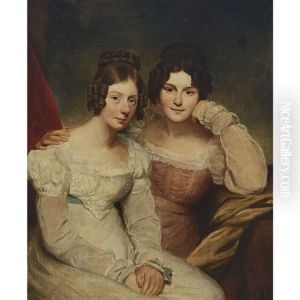 Portrait Of Two Friends In Regency Dress by Thomas Lawrence