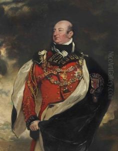 Portrait Of Frederick Augustus, Duke Of York (1763-1827), Three-quarter-length, In Garter Robes by Thomas Lawrence