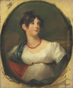 Portrait Of Lady Maria Hamilton (1785-1814), Half-length by Thomas Lawrence