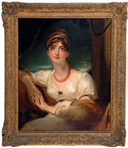 Portrait De Lady Harriet Hamilton (1781-1803) Portrait De Lady Harriet Hamilton (1781-1803)