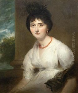 Portrait Of The Hon. Mrs John George Montagu, Half-length