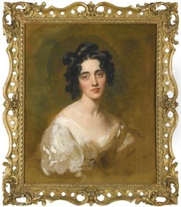 Portrait Of Lady Georgina North (d. 1836)