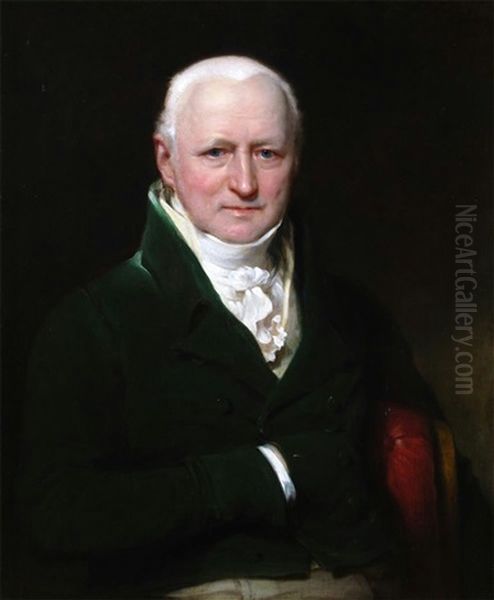Portrait Of John Brasher (1758-1836) Gunsmith, Half Length - view 1