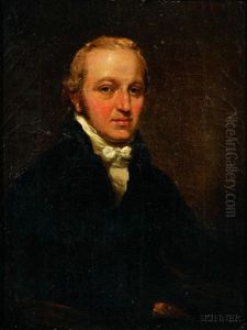 Portrait Of A Gentleman, Thought To Be Sir John Matland Of Bigwood Hall Near Watford