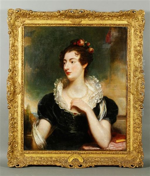 Portrait Of A Young Woman With A Ruffled Collar - view 1