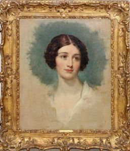 Portrait Of Mrs. Annie Matindale Portrait Of Mrs. Annie Matindale