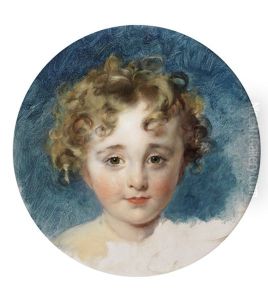 Portrait Of The Hon. George Fane (1819-1848), Later Lord Burghersh, When A Boy